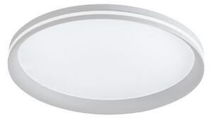 Fabas Luce LED φωτιστικό οροφής Isy, λευκό, Ø 45 cm, μέταλλο, CCT, ρυθμιζόμενο, ρυθμιζόμενος, Λευκό, Σαλόνι / τραπεζαρία, Μέταλλο, σύγχρονο