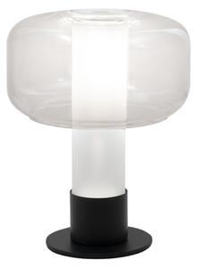 Fabas Luce Τραπεζοκαλύμματα Flick, διαφανές, γυαλί, 28 cm, ρυθμιζόμενη ένταση, E14, ρυθμιζόμενος, Διαφανές, Σαλόνι / τραπεζαρία, Γυαλί, σύγχρονο