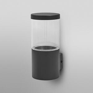 OSRAM Φωτιστικό εξωτερικού χώρου ENDURA CLASSIC EBRO, σκούρο γκρι, IP44, ρυθμιζόμενος, Γκρι, Ανοξείδωτος χάλυβας, σύγχρονο
