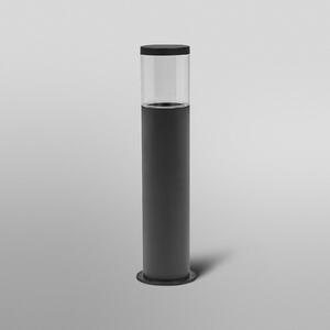 OSRAM Λάμπα βάσης ENDURA CLASSIC EBRO, σκούρο γκρι 49 cm IP44, ρυθμιζόμενος, Γκρι, Ανοξείδωτος χάλυβας, σύγχρονο