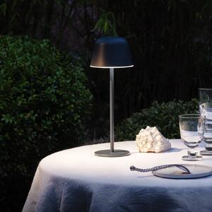 OSRAM LED φορητή επιτραπέζια λάμπα ENDURA STYLE γραφίτη 30 cm IP44 CCT, ρυθμιζόμενος, Γκρι, Αλουμίνιο, σύγχρονο