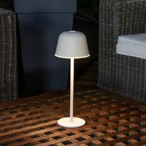 OSRAM LED φορητή επιτραπέζια λάμπα ENDURA STYLE, μπεζ 30 cm IP44 CCT, ρυθμιζόμενος, Μπεζ, Αλουμίνιο, σύγχρονο
