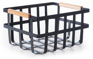 Καλάθι Αποθήκευσης (31x26x16.5) Nef-Nef Homeware Sezen Black