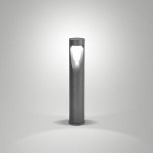 Fabas Luce Φωτιστικό LED Teo, ύψος 60 cm, μαύρο, μέταλλο, IP65, Μαύρο, Αλουμίνιο, σύγχρονο
