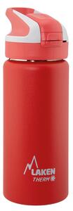 Παγούρι - Θερμός 500ml Με Καλαμάκι Laken Κόκκινο