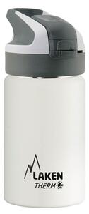 Παγούρι - Θερμός 350ml Με Καλαμάκι Laken Λευκό