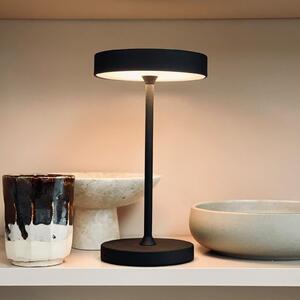 Dyberg Larsen LED επιτραπέζια λάμπα Starlight, μαύρη, ύψος 26 cm, ρυθμιζόμενος, Μαύρο, Σαλόνι / τραπεζαρία, Μέταλλο, σχεδιασμός