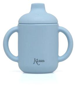 Ποτήρι Εκπαιδευτικό Σιλικόνης 120ml Kiokids Σιέλ 3544