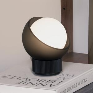 IDEAL LUX Επιτραπέζιο φωτιστικό Bloom, μαύρο/σκούρο γκρι, ύψος 13 εκ., Μαύρο, Σαλόνι / τραπεζαρία, Μέταλλο, σύγχρονο