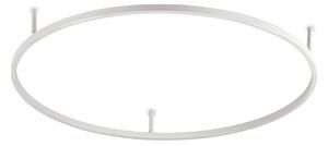 IDEAL LUX Ideal Lux LED φωτιστικό οροφής Oracle Slim Ø 90 cm, λευκό, 3.000 K, Λευκό, Σαλόνι / τραπεζαρία, Αλουμίνιο, σύγχρονο