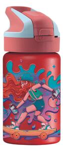 Παγούρι - Θερμός 350ml Με Καλαμάκι Laken Skate