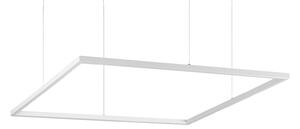 IDEAL LUX Ideal Lux LED κρεμαστή λάμπα Oracle Slim 90 x cm λευκό 3.000 K, Λευκό, Σαλόνι / τραπεζαρία, Αλουμίνιο, σύγχρονο