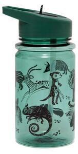 Παγούρι 400ml Με Καλαμάκι Petit Monkey Black Animals PTM-DB25