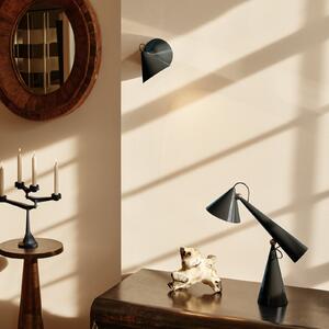Tom Dixon LED απλίκα Pose, πράσινο, 21 cm, πλαστικό, ρυθμιζόμενος, Πράσινο, Σαλόνι / τραπεζαρία, Μέταλλο, σχεδιασμός, Στρογγυλό τοίχο