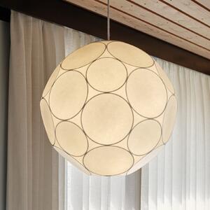 Tom Dixon Κρεμαστό φωτιστικό Soft, Ø 45 cm, λευκό, πλαστικό, E27, ρυθμιζόμενος, Λευκό, Σαλόνι / τραπεζαρία, Πλαστικό, σχεδιασμός, Σφαίρα