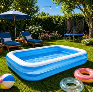 Φουσκωτή πισίνα Bestway, χωρητικότητας 400lt, 211x132x46cm