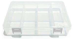 Φαγητοδοχείο Με Χωρίσματα Melii Transparent MEL23400