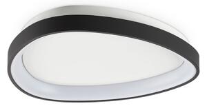 IDEAL LUX Φωτιστικό οροφής LED Gemini, μαύρο, 42 cm, 4000 K, on/off, Μαύρο, Σαλόνι / τραπεζαρία, Μέταλλο, σύγχρονο