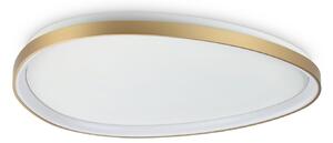 IDEAL LUX Φωτιστικό οροφής LED Gemini, ορείχαλκος, 81 εκ., 4000 K, on/off, Χρυσό / Ορείχαλκου, Σαλόνι / τραπεζαρία, Μέταλλο, σύγχρονο