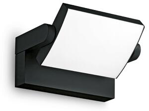 IDEAL LUX Ideal Lux LED φωτιστικό εξωτερικού χώρου Swipe, μαύρο, IP54, 3.000 K, Μαύρο, Μέταλλο, σύγχρονο