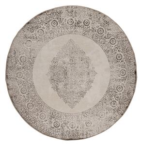 Στρογγυλό Χαλί All Season (Φ160) Βιοκαρπέτ Gossip 6185A White Vizon