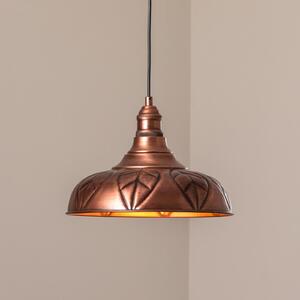 Opviq Κρεμαστό φωτιστικό Saglam, χαλκός, μέταλλο, Ø 32 cm, E27, ρυθμιζόμενος, Χαλκού, Σαλόνι / τραπεζαρία, Μέταλλο