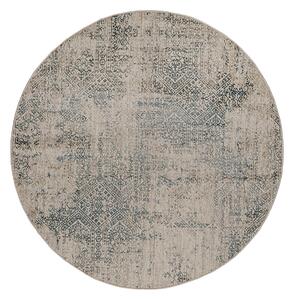 Στρογγυλό Χαλί All Season (Φ160) Βιοκαρπέτ Gossip 9186A Cream Blue