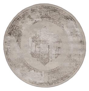 Στρογγυλό Χαλί All Season (Φ160) Βιοκαρπέτ Gossip 6341F Grey Vizon