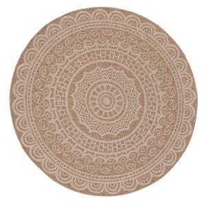 Στρογγυλό Χαλί Καλοκαιρινό (Φ240) Royal Carpet Avanos 8893 White