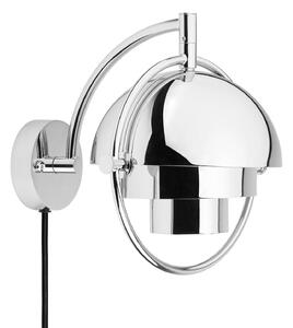 GUBI Gubi Φωτιστικό τοίχου Multi-Lite, χρώμιο, μέταλλο, G9, ρυθμιζόμενος, Γκρι, Σαλόνι / τραπεζαρία, Ορείχαλκος, σχεδιασμός