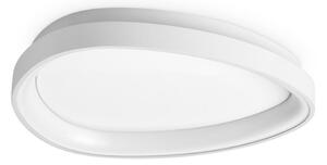 IDEAL LUX Φωτιστικό οροφής LED Gemini, λευκό, 42 εκ., 4000 K, on/off, Λευκό, Σαλόνι / τραπεζαρία, Μέταλλο, σύγχρονο