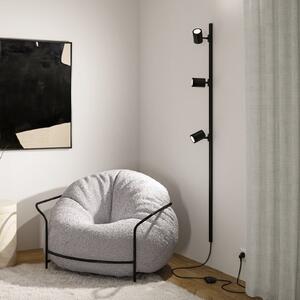 Paulmann URail LED Spot Luxe Zigbee μαύρο ματ GU10, ρυθμιζόμενος, Μαύρο, Σαλόνι / τραπεζαρία, Πλαστικό, σύγχρονο