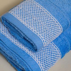 Πετσέτα Σώματος (80x150) White Fabric Keira Ciel 600gsm