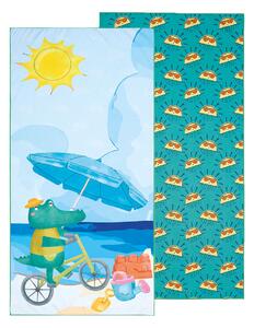 Παιδική Πετσέτα Θαλάσσης Microfiber 2 Όψεων (70x140) Kentia Versus Float 256