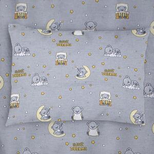 Βρεφική Μαξιλαροθήκη (35x45) Dimcol Sweet Dreams 552 Grey