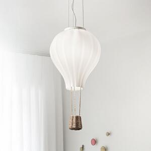 IDEAL LUX Ιδανική πολυέλαιος Lux Dream Big, λευκό, γυαλί οπαλίνα, Ø 42 cm, Λευκό, Σαλόνι / τραπεζαρία, Γυαλί, σύγχρονο