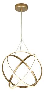 Φωτιστικό Οροφής LED 3 CCT Heronia Atomic/40 01-0407 Gold Mat