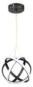 Φωτιστικό Οροφής LED 3 CCT Heronia Atomic/25 01-0404 Black