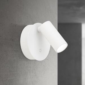 ORION LED-Akku-Wandstraher Luxy, λευκό, αλουμίνιο, CCT, ρυθμιστής έντασης φωτισμού, ρυθμιζόμενος, Λευκό, Διάδρομος, Αλουμίνιο, σύγχρονο