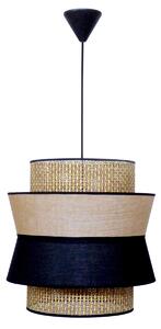 Φωτιστικό Οροφής Μονόφωτο Heronia HK/80 14-0324 Brown/Black