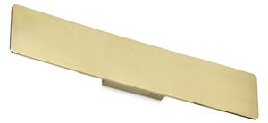 IDEAL LUX Ideal Lux LED απλίκι τοίχου Zig Zap, πλάτος 53 cm, χρώμα ορείχαλκου, Χρυσό / Ορείχαλκου, Σαλόνι / τραπεζαρία, Αλουμίνιο, σύγχρονο