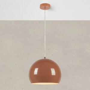 Markslöjd Κρεμαστή λάμπα Pop, Ø 28 cm, καφέ, μέταλλο, ρυθμιζόμενος, Καφέ / Σκουριάς, Σαλόνι / τραπεζαρία, Μέταλλο, Vintage