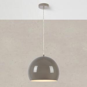 Markslöjd Κρεμαστή λάμπα Pop, Ø 28 cm, γκριζωπό, μέταλλο, ρυθμιζόμενος, Γκρι, Σαλόνι / τραπεζαρία, Μέταλλο, Vintage