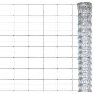 Συρματόπλεγμα Περίφραξης Ασημί 50 x 1,6μ. Γαλβανισμένος Χάλυβας - Ασήμι