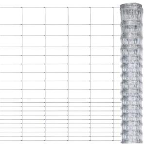 Συρματόπλεγμα Περίφραξης Ασημί 50 x 1,6μ. Γαλβανισμένος Χάλυβας - Ασήμι