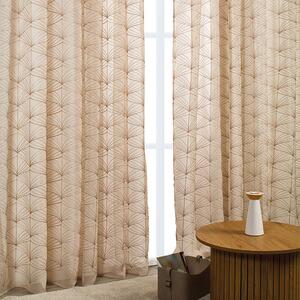 Κουρτίνα (270x280) Με Τρέσα Whitegg K0185-3 Beige