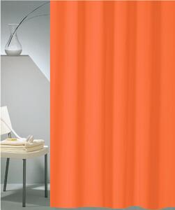 Κουρτίνα Μπάνιου (180x200) Με Κρίκους San Lorentzo Solid Orange