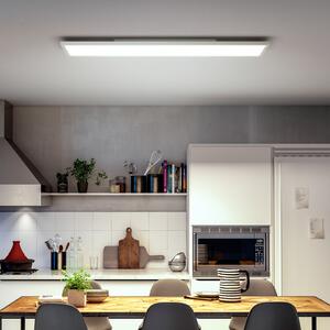 Philips Hue LED Panel White Ambiance Aurelle, 120x30cm, λευκό, ρυθμιζόμενος, Λευκό, Σαλόνι / τραπεζαρία, Μέταλλο, σύγχρονο