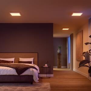 Philips Hue LED Panel White & Color Ambiance Surimu, 30x30cm, ρυθμιζόμενος, Λευκό, Σαλόνι / τραπεζαρία, Αλουμίνιο, σύγχρονο