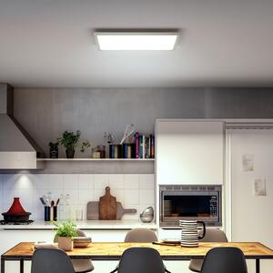 Philips Hue LED Panel White Ambiance Aurelle, 60x60cm, λευκό, ρυθμιζόμενος, Λευκό, Σαλόνι / τραπεζαρία, Μέταλλο, σύγχρονο